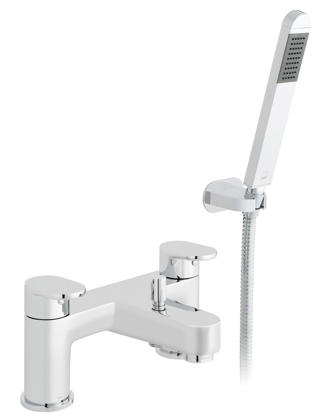 Vado Life 2 Hole Bath Shower Mixer Deck Mounted with Shower Kit