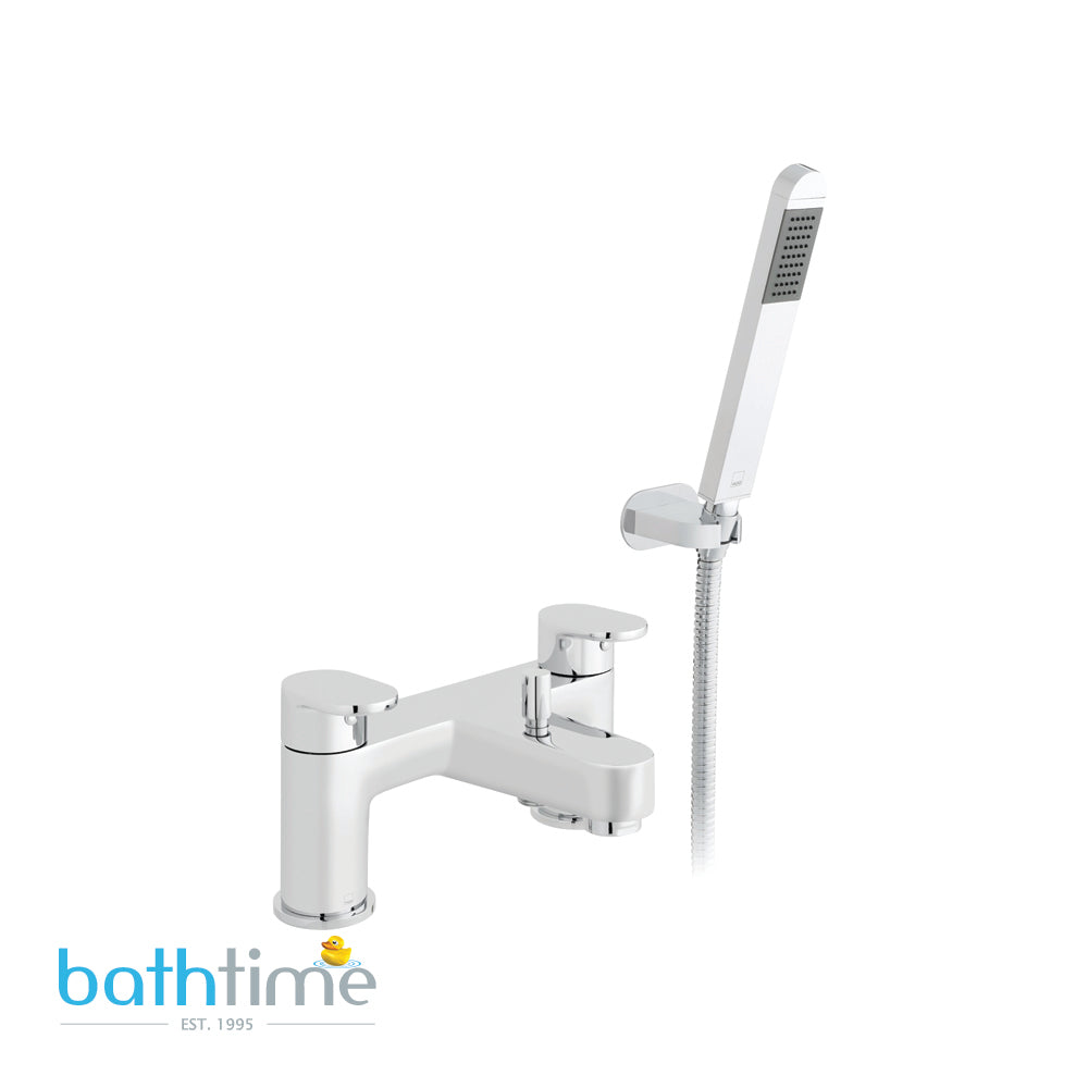 Vado Life 2 Hole Bath Shower Mixer Deck Mounted with Shower Kit