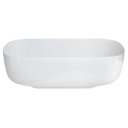 Clearwater Uno Clearstone Freestanding Bath - 1550 x 725mm