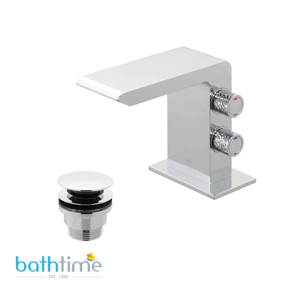 Vado Omika Mini Mono Basin Mixer with Universal Waste