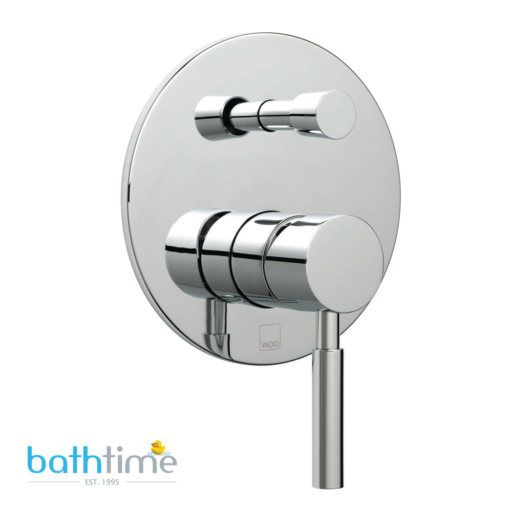 Vado Origins 2 Outlet Single Lever Concealed Manual Valve with Diverter