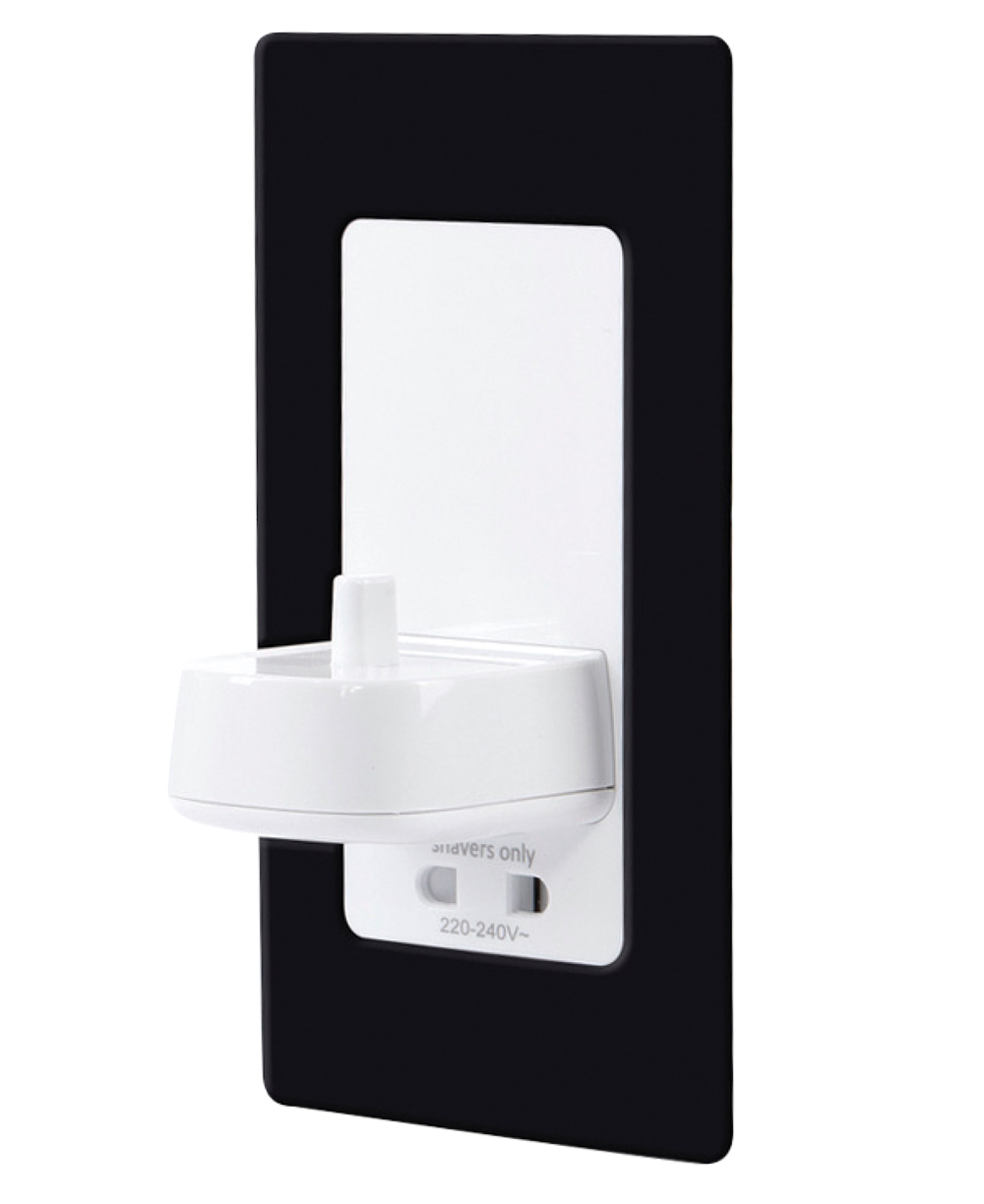 ProofVision In-Wall Single Electric Toothbrush Charger and Shaver Socket