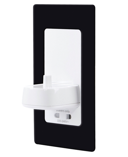 ProofVision In-Wall Single Electric Toothbrush Charger and Shaver Socket