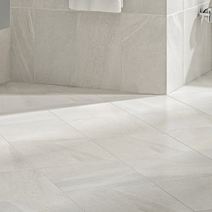 Jakarta White Floor Tile - 33 x 33cm