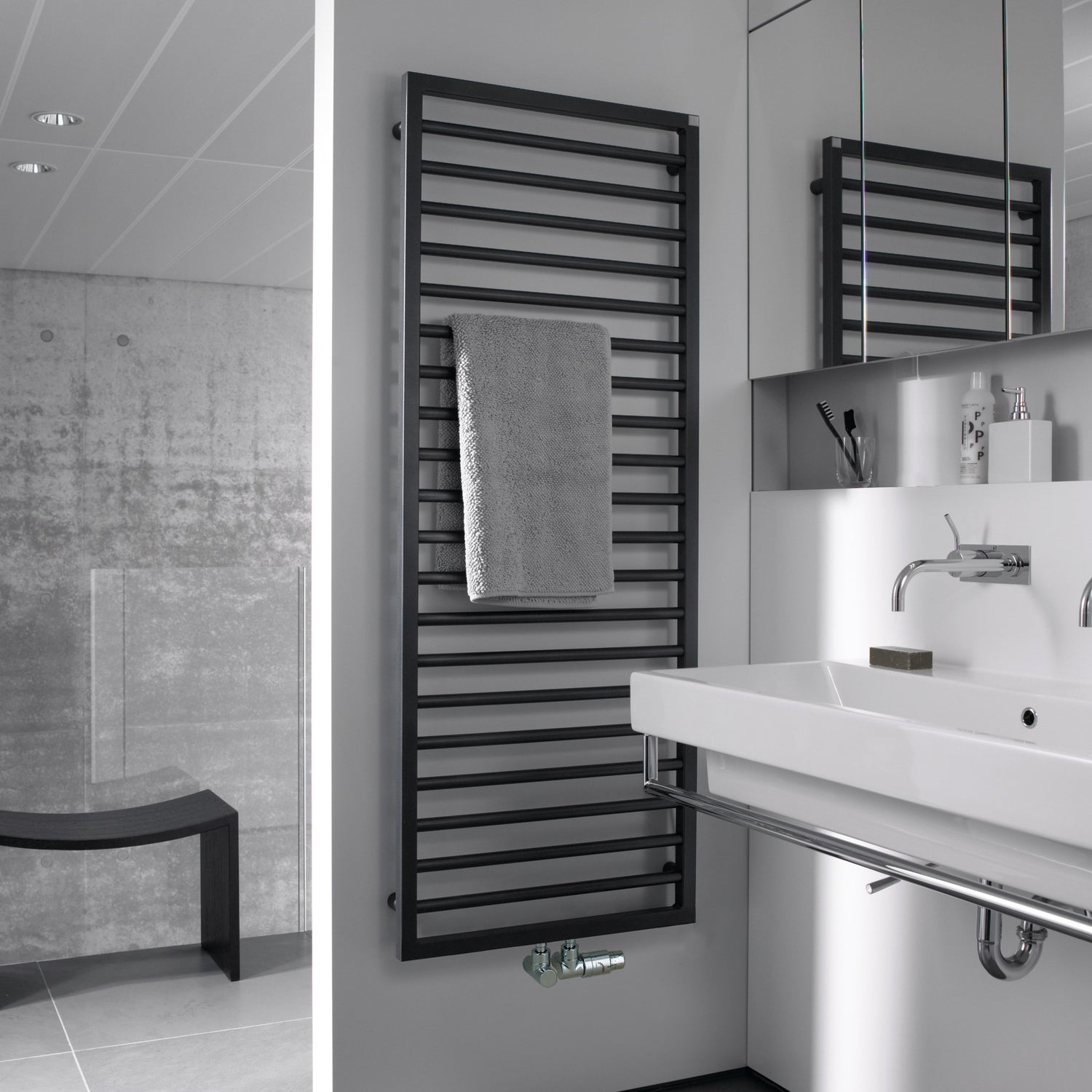 Zehnder Subway Volcanic Towel Radiator