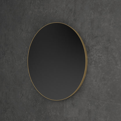 HIB Trim Round 60 Mirror - Brushed Brass