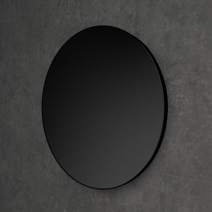 HIB Trim Round 80 Mirror - Black